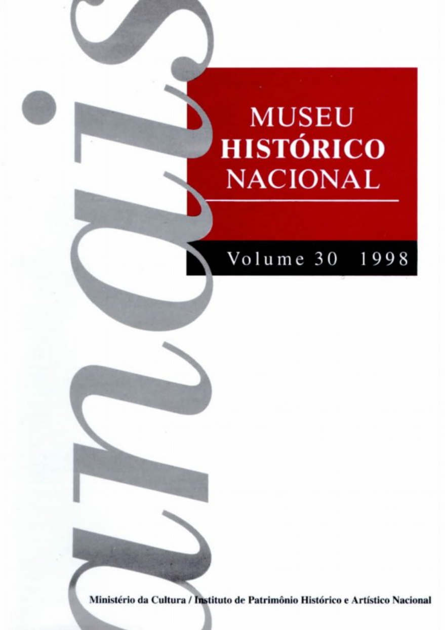					Visualizar v. 30 (1998): Anais do Museu Histórico Nacional
				